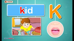 I made these up and they get me close enough to any letter to count to the letter in question. Letter K Sound Phonics By Turtlediary Youtube