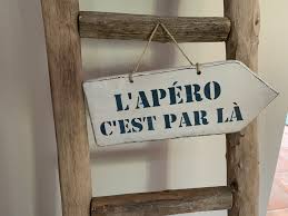 L Apero C Est Par La Panneau Deco Decoration Bois Panneau Bois Jardin