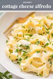 Keto cottage cheese sauce with chives. Cottage Cheese Alfredo 40 Aprons