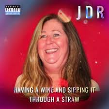 Download JANET DOWN ROAD album songs: Having A Wine And Sipping It Through  A Straw