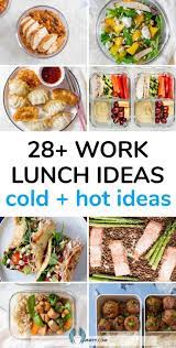 28 Healthy Make Ahead Work Lunch Ideas Are You Looking To Mix Up Your Lunch Meal Prep Check Out These 28 Healthy Make Ah Recettes De Cuisine Cuisine Recette