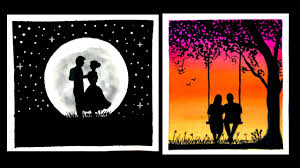 4 Easy Romantic Couple Painting Ideas For Beginners Poster Colour Paintings Easy Painting Ideas Youtube If you are a guy, you would agree to this that they never forget this date. 4 easy romantic couple painting ideas for beginners poster colour paintings easy painting ideas
