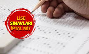 Peki liselerde yüz yüze sınavlar yapılacak mı? Milyonlarca Liseli Bekliyordu Lise Sinavlari Iptal Mi Lise Sinavlari Ne Zaman Nasil Olacak