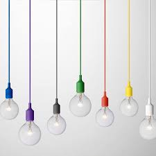 Cluster a group of them over a kitchen island to mimic the lighting of one bigger pendant light fixture. Colorful Silicone Hanging Pendant Lights Unique Lighting Etsy Pendant Light Fixtures Pendant Light Hanging Pendant Lights