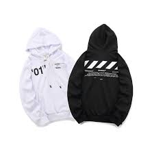 Black And White Supreme Hoodie New Off White Supreme Warning Line Yellow Arrow Hoodies Sweater Off F024 Fashion Clothing Shoes Accessories Mensclothin Sweater Hoodie Hoodies Active Wear