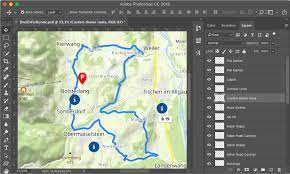 On the map, select a route from the options provided. Printable Maps With Printmaps Net Create Maps In High Resolution