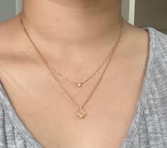 Everyday Stacking Necklace Vca Sweet Frivole Or Cartier Trinity In 2020 Stacked Necklaces Stacked Jewelry Van Cleef Necklace