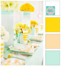 Busqueda De Imagenes De Yahoo Yellow Wedding Colors Mint Wedding Wedding Colors