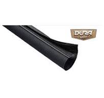 Techflex DWN3.00 3-Inch Dura Wrap Non-Expandable Cable Protector with Hook  & Loop - Black - 50-Foot