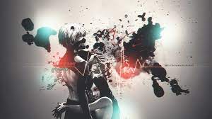 The great collection of ken kaneki wallpaper for desktop, laptop and mobiles. Tokyo Ghoul Hd Desktop Wallpapers Great Hd Desktop Ken Kaneki And Rize 1920x1080 Wallpaper Teahub Io