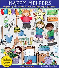 Additionally, you can browse for other cliparts from related tags on topics art image, bedroom, black and white, cartoon. Cute Kids Clip Art For Cooking Cleaning And Helping Around The House By Dj Inkers
