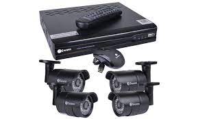 Swann 8 Channel Security System With 4 Hd Cameras Groupon