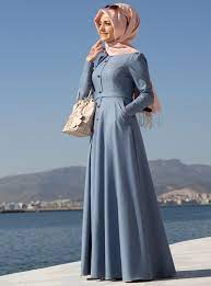 صور ازياء أجمل موضة فساتين محجبات في العالم عالم الصور Elbise Modelleri Islami Giyim Elbise