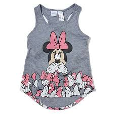 Minnie Mouse Bows Tank Kids Outfits Baby Girl Clothes Disney Baby Clothes