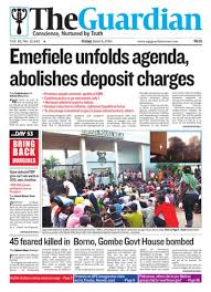 Saturday 02 Mar 2013 The Guardian Nigeria by The Guardian Newspaper