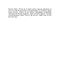 Iii jornadas de teoría e historia de las artes. Pdf 2009 Pintura De La Region Andina Algunas Reflexiones En Torno A La Vida De Las Formas Y Sus Significados Marta Penhos Academia Edu