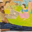 Market Composition Drawing class | School Student Drawing product image