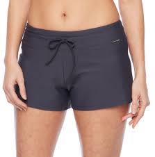 Zeroxposur Swim Shorts Sizes 8 12 14 16 Slate New Msrp 49 00 Ebay Swim Shorts Gym Shorts Womens Shorts