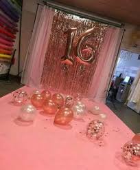 Birthday Party At Home Outfit Activities To Do To Improve The Mood Handicraftmaking Inspiration Dream Life In 2020 Sweet 16 Party Decorations Sweet 16 Centerpieces 16th Birthday Decorations