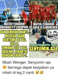 Aktuelle fc köln gutscheine & angebote finde täglich die besten gutscheincodes und deals spare geld bei deiner bestellung auf mydealz.de. Jokes Bola Fc T Match Terakhir Match Terakhir Arsenal13 Liverpool Fc Koln 0 3 Munchen Dandiniharinanti Mereka Akan Bertemudi Ucl Leg 2 Gimana Anggapanmu Mbah Dimana Leg1ucl Arsenal Dibantai Dengan Skor 5 1 Mbah