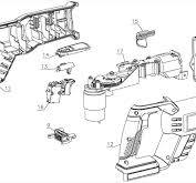 5140099-13 Switch Kit - Porter Cable® OBS,NO LONGER AVAILABLE