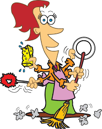 Image result for cartoon of wild woman in the kitchen