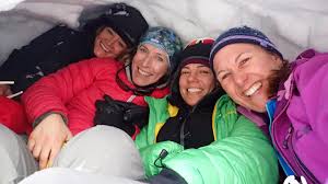 Ice climbers tap their inner feisty spirits to reach great heights