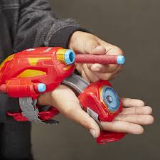 Here again the iron man mk6 glove with repulsor. Nerf Power Moves Marvel Avengers Iron Man Repulsor Blast Gauntlet Toys R Us Canada