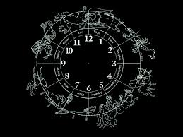 Gothic Zodiac Clock 2265 Gothic Wallpaper Goth Wallpaper Zodiac