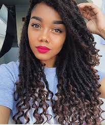 4 68us 46 Off Goldenbeauty 20inch Goddess Faux Locs Crochet Braids Natural Synthetic Hair Extension 18stands Pack Ends Soul Goddess Aliexpress Curly Faux Locs Locs Hairstyles Faux Locs Hairstyles