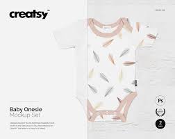 Baby Onesie Mockup Set Baby Outfit Personalised Baby Onesie Etsy In 2020 Clothing Mockup Personalized Baby Onesies Mockup Free Psd