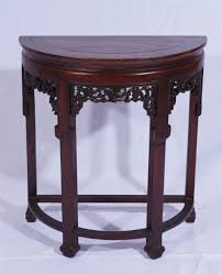 Half moon table and mirror sets & half round entry table. Sold Price Chinese Rosewood Hongmu Half Moon Table September 6 0119 8 00 Pm Edt