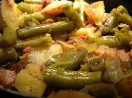 Slow cooker green beans seasoned with ham by betty's kitchen. Pin On Fat Kid Food