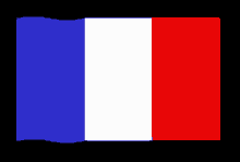 Tricolor on the flagpole, on a transparent background, waving flag. French Flag Gifs Tenor