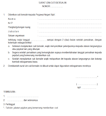 Contoh Surat Permohonan Cuti Nikah Pns Surat 31
