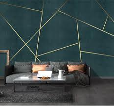 I am pretty sure that you will get the kind of look you want if you do. Living Room Geometric Wall Design 956x886 Wallpaper Teahub Io