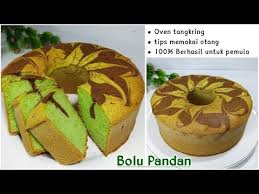 Resep chiffon cake super lembut takaran gelas : Video Bolu Pandan