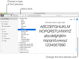 Install And Validate Fonts In Font Book On Mac Lettering Fonts Writing Tips