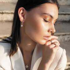 Trinity ball stud earrings 2025