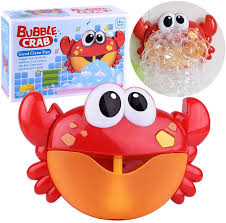 Join prime to save $3.18 on this item. Baby Bath Bubble Toy Bubble Crab Bubble Blower Bubble Machine Bubble Maker With Nursery Rhyme Bathtub Bubble Toys For Infant Baby Children Kids Happy Tub Time The Whole Face Of The Crab