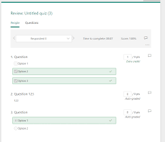 Review Feature On Microsoft Forms Microsoft Community