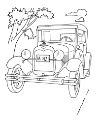 Here we have some classic muscle car coloring pages to print that your little boy may find to be very interesting: Ford Model T Colouring Pages Coloring Home