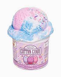 Kawaii Slime Company Cotton Candy Scented Ice Cream Pint Slime | The Paper  Store