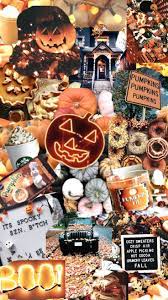 Halloween Wallpaper Collage Cute Fall Wallpaper Halloween Wallpaper Iphone Fall Wallpaper