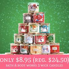 Starts Midnight Et Only 8 95 Regular 24 50 Bath Body Works 3 Wick Candles Deal Hunting Babe