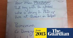 Maybe you would like to learn more about one of these? Postman Turns Detective To Deliver Letter With Cryptic Address In Ireland Ireland The Guardian