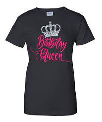 50th birthday shirts for women are a great gift for your friend for her upcoming birthday bash! Birthday Queen Shirt Custom Order Queen Shirts Birthday Shirts Happy Birthday Shirt