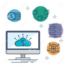 Fintech Investment Financial Internet Technology Concept Fintech.. Royalty  Free Cliparts, Vectors, And Stock Illustration. Image 94121417.