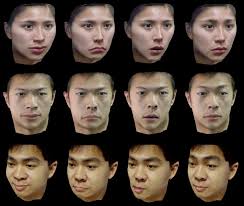 Applying captured facial expressions to others' face models.