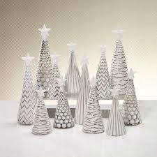 led glass decorative tree silver set of 6 ceramic christmas decorations christmas pottery ideas ceramic christmas trees